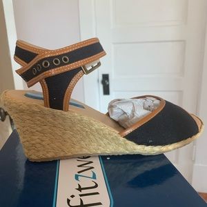 Black espadrille sandal Fitzwell